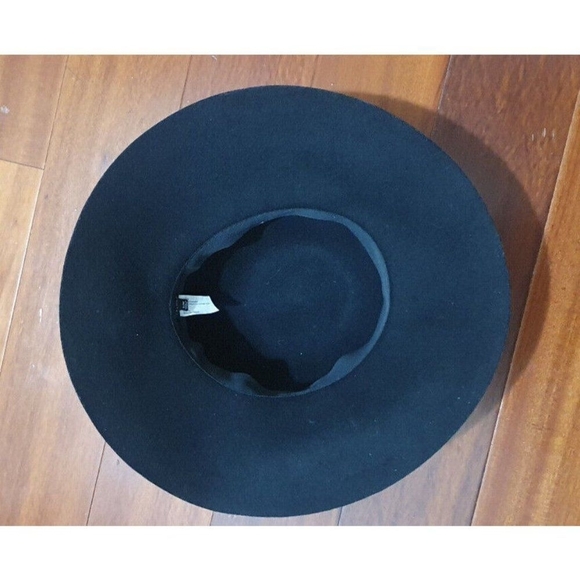 Talulah Round Floppy Wool Hat - Picture 5 of 6